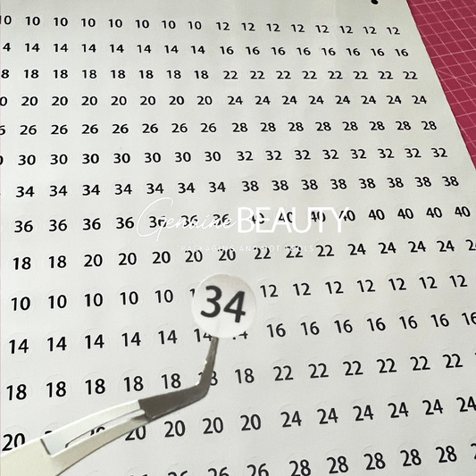 STICKERS/ NUMBER STICKER