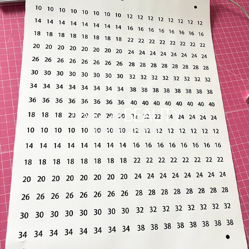 STICKERS/ NUMBER STICKER